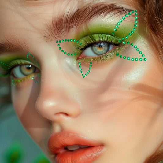 Rebel Tattoos face crystals "FLORAL"